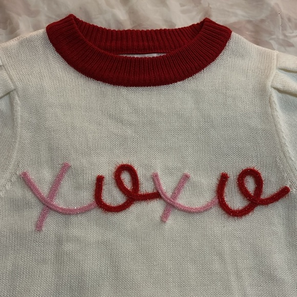 Cato XOXO Cropped Sweater Size Medium - Picture 5 of 9